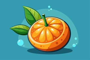 Poster - clementine fruit background is 