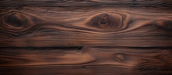 Sticker - A detailed view of a hardwood plank with intricate knots and grain patterns, showcasing the beauty of natural wood. Ideal for flooring, tables, art, or plywood projects