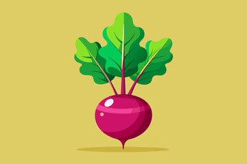 Sticker - beetroot vegetable background