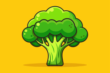 Poster - broccoli vegetable background2