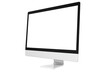 © Kanurism - Modern computer mockup with white screen isolated on transparent background