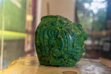 Fototapeta Mapy - Maya Skultur aus Jade
