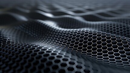 Abstract wallpaper featuring intricate patterns of carbon nanotubes