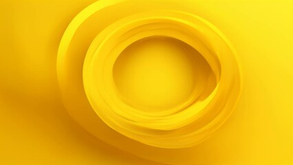 Poster -  Abstract Yellow - A Vivid and Modern Backdrop