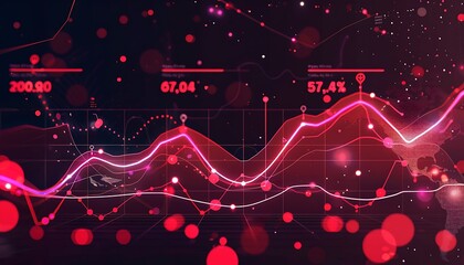 Poster - Dynamic Economic Dashboard: Visualizing Upward Trends and Positive Financial Movements in Modern Analytics Setting