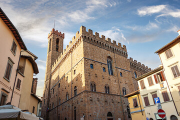 Wall Mural - The historic Palazzo del Bargello, built in 1256. Florence, Tuscany, Italy.