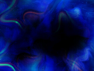 Blue blur abstract background. Blue wave design
