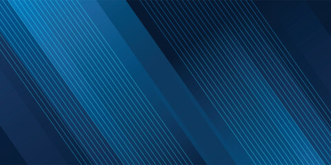 Wall Mural - Vector Abstract, science, futuristic, energy technology concept. Digital image of light rays, stripes lines with blue light,