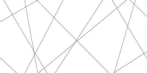 Abstract black line luxury background template. geometric pattern squares and triangle shape. geometric random chaotic lines background. colorful outline monochrome texture vector illustration.