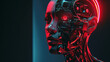 © Volodymyr Shcherbak - Portrait Of Two Faces Showing Woman And Robot