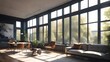 Maximize natural light by incorporating large windows that open up the space 