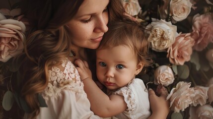 mother and daughter