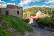 Street view of Vamvakou village in Lakonia, Greece