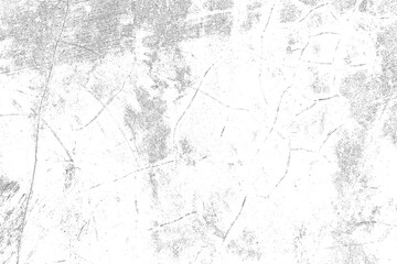 Wall Mural - Distress Overlay Texture Grunge background of black and white. Dirty distressed grain monochrome pattern of the old worn surface design.