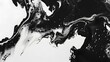 © KHF - Monochromatic abstract liquid splash wallpaper.