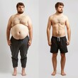 © FrankBoston - Male physical transformation before and after