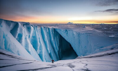 Wall Mural - perito moreno glacier country