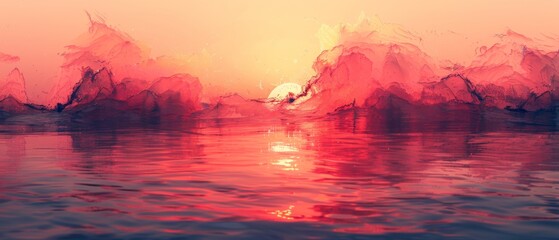 Leinwandbilder - A test screen texture with a glitch.