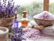lavender bath salt and soap