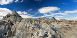 Fototapeta  - Panorama of beautiful rock formations near El Calafate