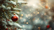 Branches d'arbres de Noël festives : une toile de fond joyeuse et joyeuse pour la période des fêtes