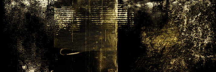 Wall Mural - an abstract metallic grunge background header.
