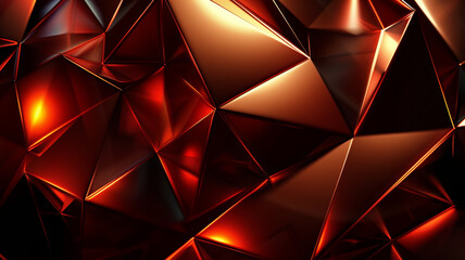 Wall Mural - Fiery red brown burnt orange copper black abstract background. 