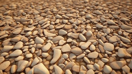 Canvas Print - Abundance of Sunflower Seeds Displayed in a Scattered Pile Ready for Snacking and Cooking