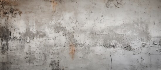 Sticker - Minimalist Concrete Interior Design Concept with Rough Textured Wall and Floor