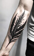 Bonito tatuaje en el brazo.