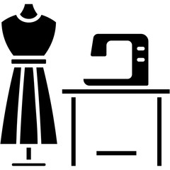 Poster - Dressmaking Icon