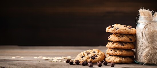 Sticker - Delicious Cookie Jar Overflowing with Delectable Chocolate Chips for Sweet Indulgence