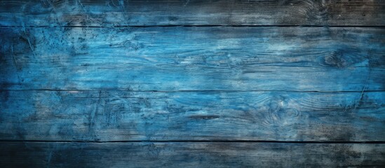 Wall Mural - Mysterious Dark Blue Wood Texture with Elegant Abstract Design for Background