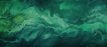 Green Marbled Background Texture