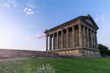 Fototapeta  - Garni Pagan Temple, the hellenistic temple in Republic of Armenia Garni Temple 1st century