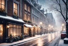 Street In Winter