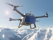 Drone Delivery Service Powered by Solar Energy