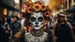 Elegant Tributes: Exploring the Beauty of Dia De Los Muertos Through Elaborate Sugar Skull Costumes