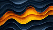 Dark Blue, Yellow vector background with bent lines. Bright sample with colorful bent lines, shapes. Pattern for websites, landing pages.