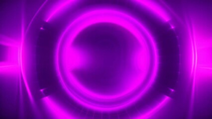Aufkleber - A purple circle with a bright light shining on it.