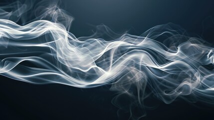 Fototapete -  3D smoke background feels realistic, futuristic, beautiful, and eye-catching. 