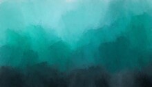 Blue Green Background Dark Turquoise Gradient Hazy Painted Texture With Black Bottom And Teal Top In Abstract Header Banner Backdrop Design