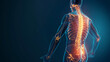 © Creative-Touch - Spine, spinal cord, waist, back and hernia diseases, 3D medical illustration