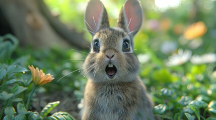 Rabbit, cutest in the world, highest resolution, highest quality, photorealistic, 8K , generated with AI