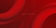 © MooJook - Abstract red background with glowing curve lines. Modern shiny red gradient geometric circle lines pattern. Futuristic concept. Suit for banner, brochure, poster, presentation, cover, website
