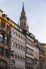 Sticker - Marienplatz, one of the most vibrant squares in Munich, the capital of Bavaria, Germany