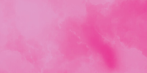 Wall Mural - Abstract watercolor pink texture with splashes. Pink background with focus and shiny clouds. Watercolor background with space