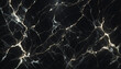 A black marble texture, showcasing a glossy surface with intricate veins of white and grey wallpaper background.