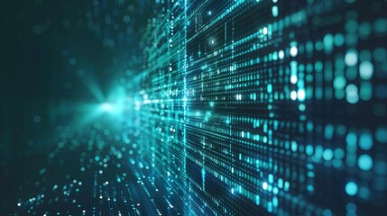 Abstract digital data network background for science, technology and education concepts
