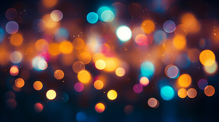 Luxurious golden bokeh background